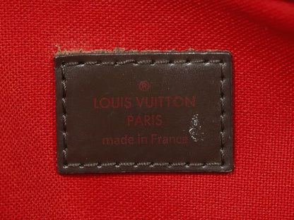 Louis Vuitton Bloomsbury Damier Ebene, Brown, Canvas, Shoulder Bag