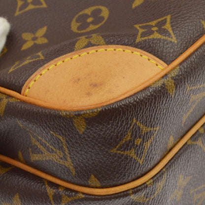 Louis Vuitton Nil Shoulder Bag Monogram Canvas, Brown, Canvas, Shoulder Bag