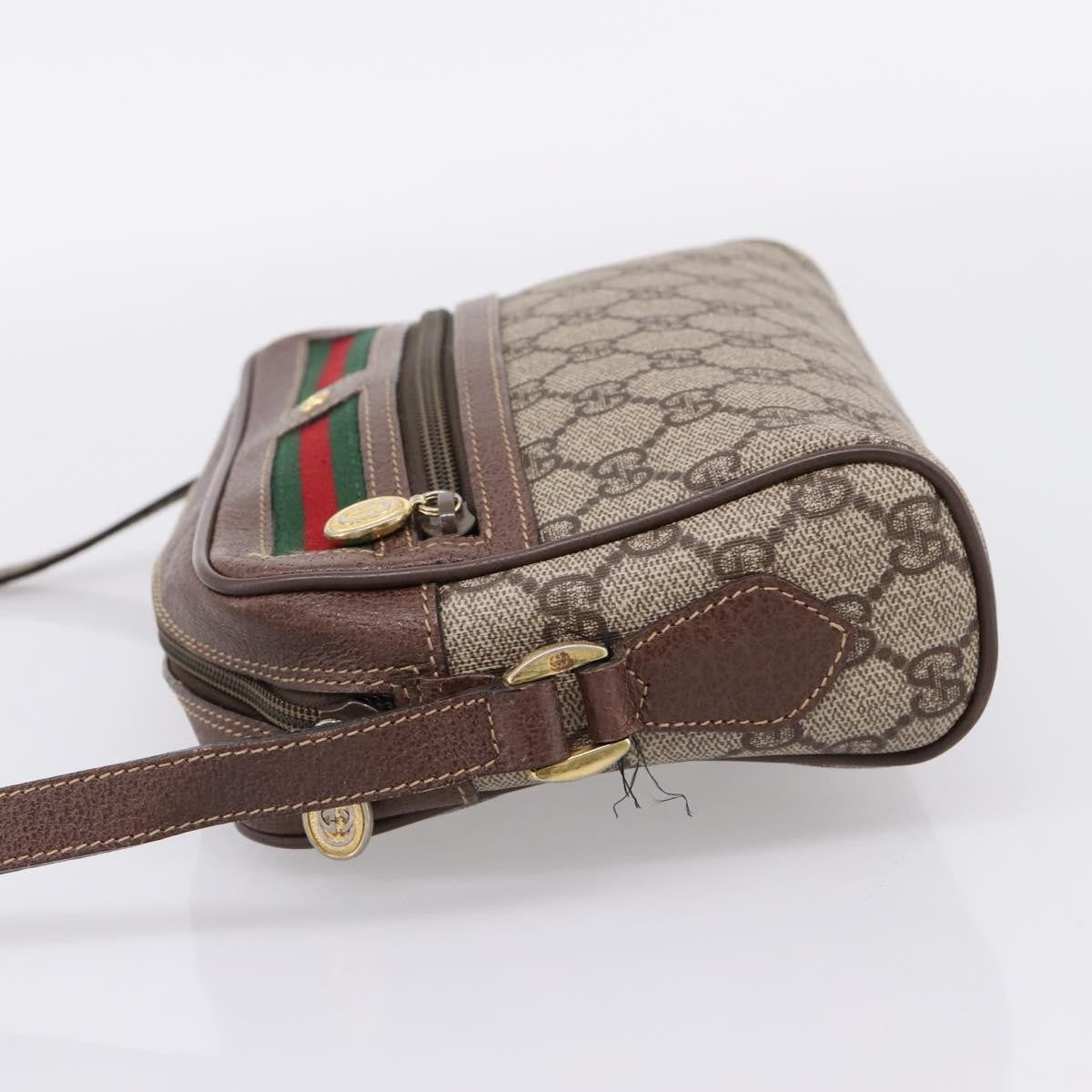 Gucci Ophidia GG Coated Canvas, Beige, Canvas, Shoulder Bag