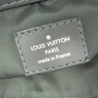 Louis Vuitton V Line Move Gaston Leather, Gray, Leather, Handbag