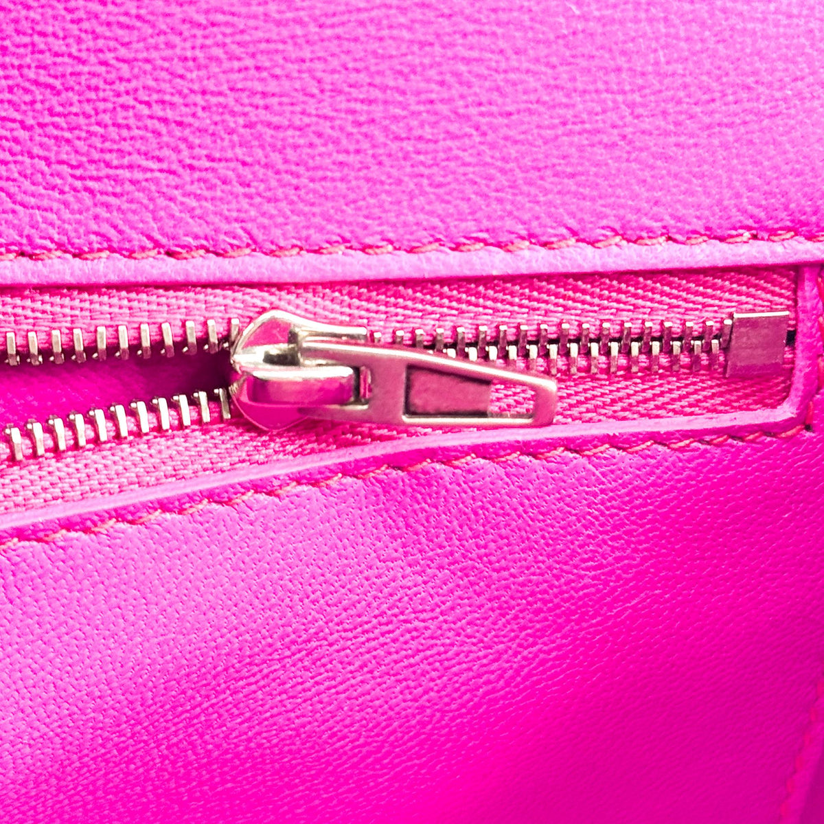 Balenciaga Hourglass Top Handle Crocodile Embossed Leather, Pink, Leather, Handbag