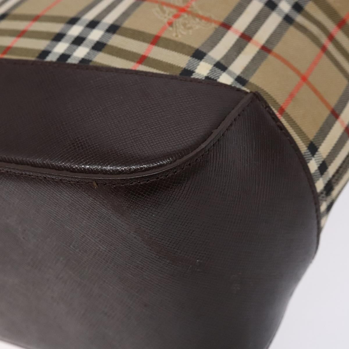 Burberry Nova Check Tote canvas check pattern, Beige, Canvas, Tote bag