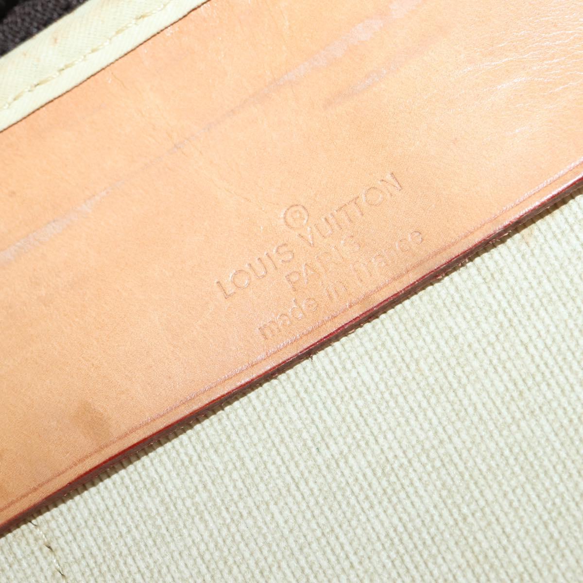 Louis Vuitton Sac Trois Poches Handbag Monogram Canvas, BROWN, CANVAS, Handbag