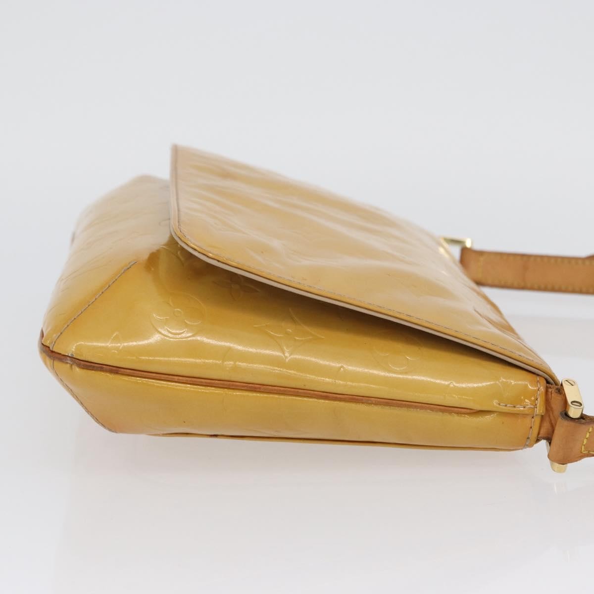 Louis Vuitton Thompson Street Monogram Vernis, Beige, Patent Leather, Shoulder Bag