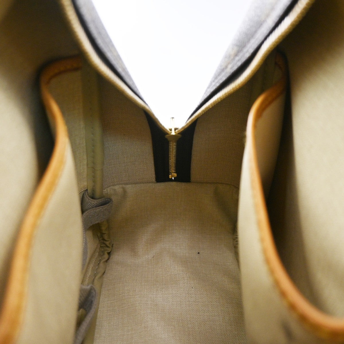 Louis Vuitton Trouville Monogram Canvas, Brown, Canvas, Handbag