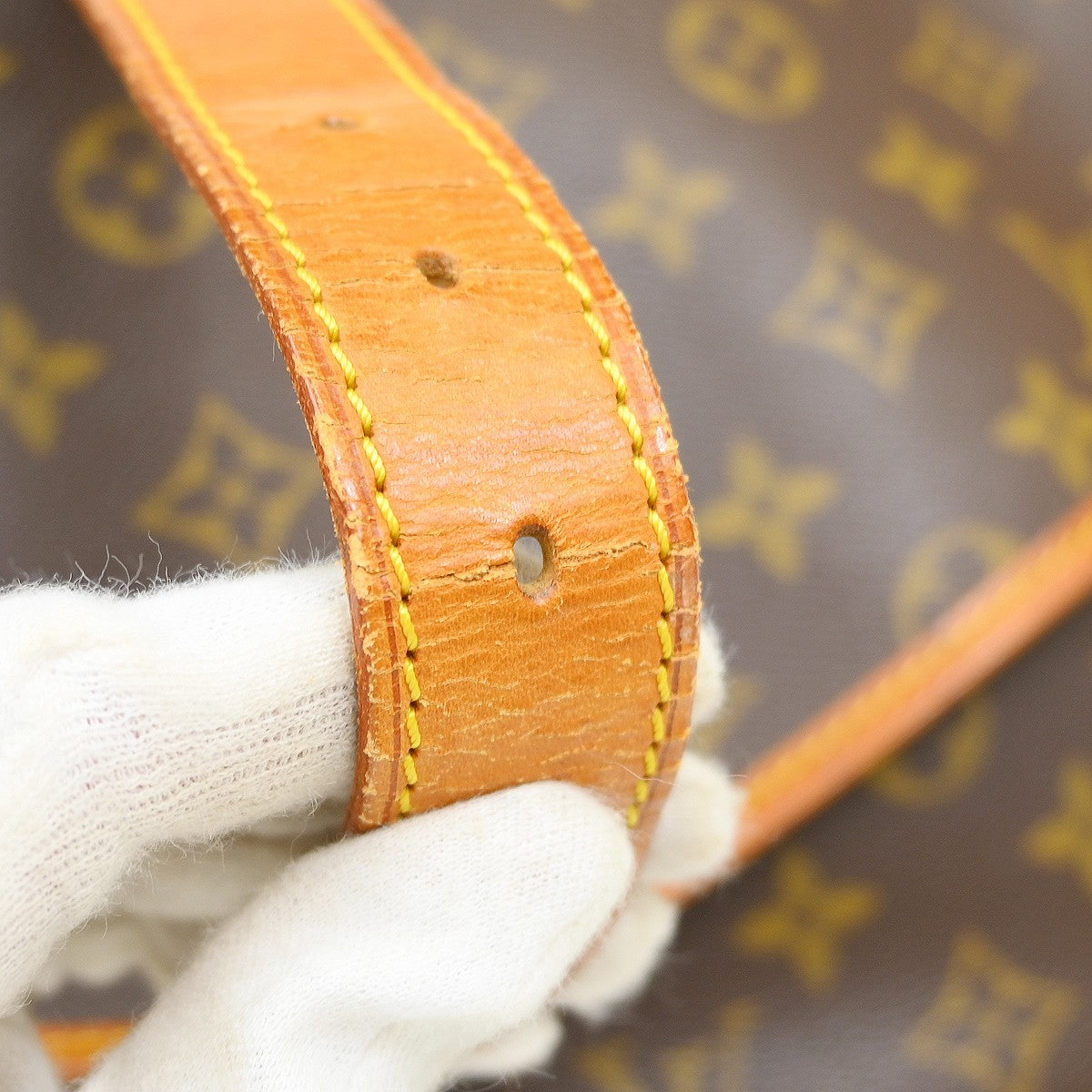 Louis Vuitton Saumur Monogram Canvas, Brown, Canvas, Shoulder Bag