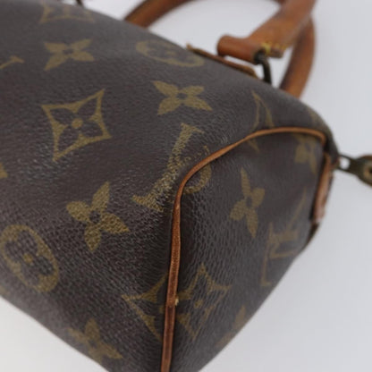 Louis Vuitton Speedy Mini HL Monogram Canvas, Brown, Canvas, Handbag