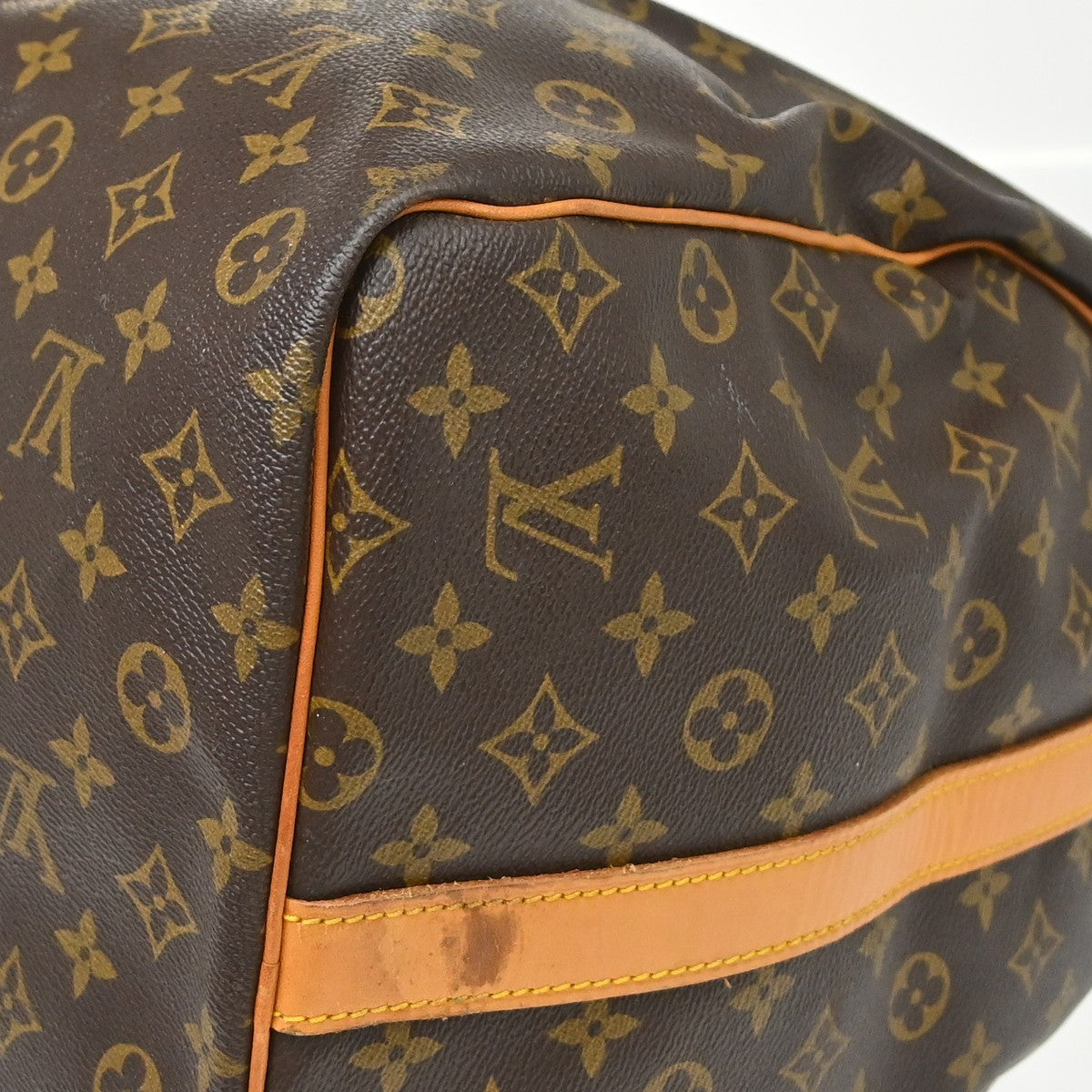 Louis Vuitton Keepall Bandouliere Monogram Canvas, Brown, Canvas, Travel Bag