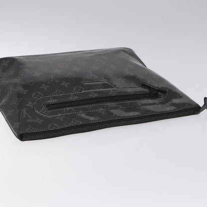 Louis Vuitton Pochette Cosmos Limited Edition Monogram Glaze Canvas, Black, Canvas, Clutch