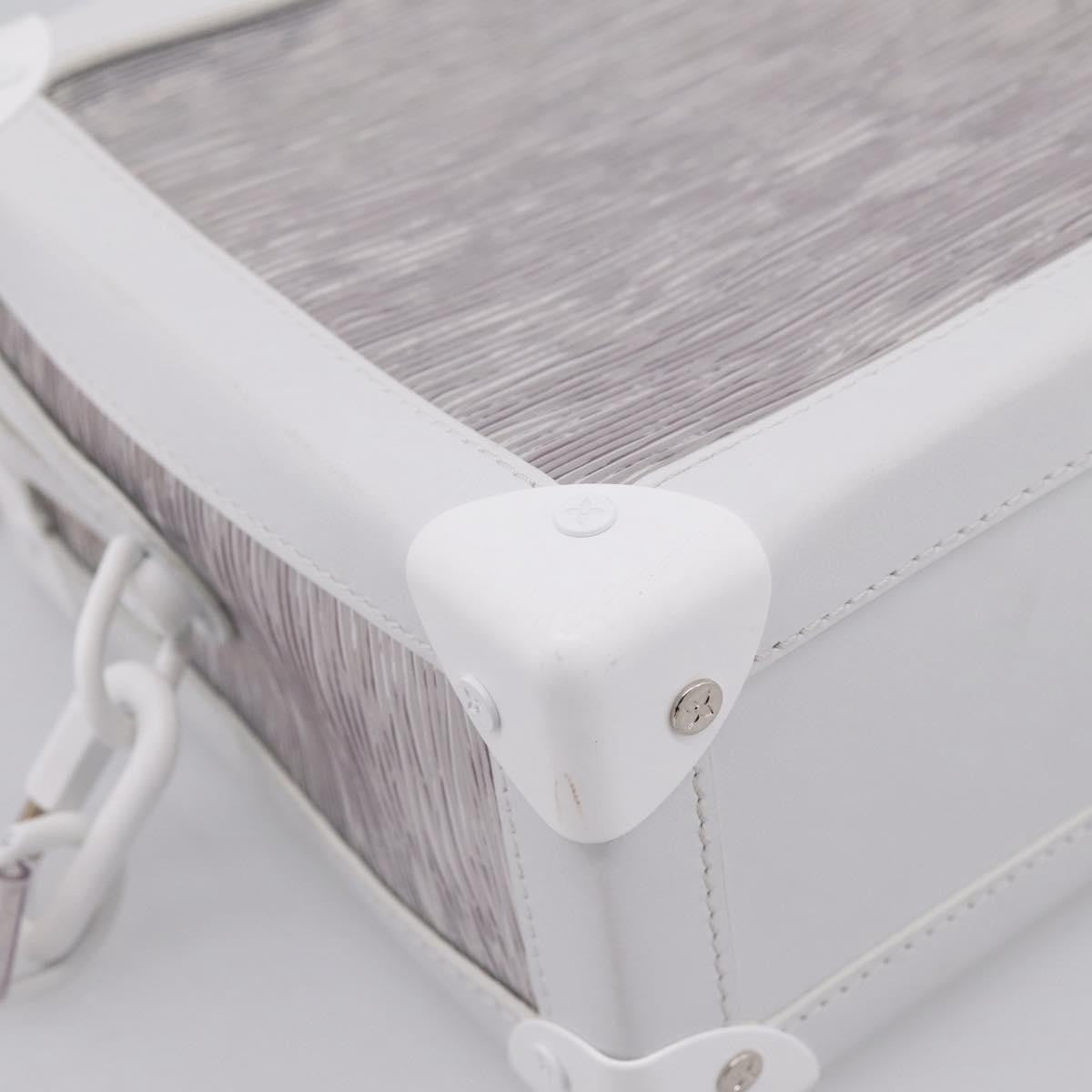 Louis Vuitton Soft Trunk Limited Edition Epi Plage PVC, Clear, Leather, Handbag