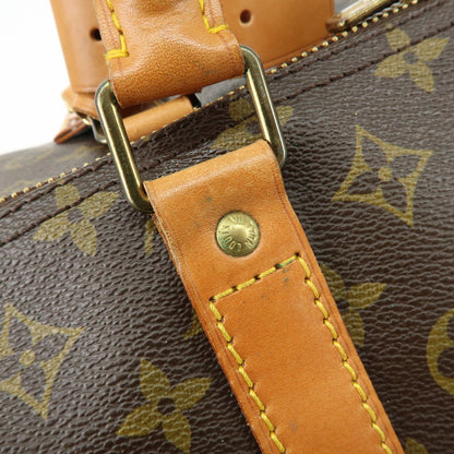 Louis Vuitton Keepall Monogram Canvas, Brown, Canvas, Travel Bag