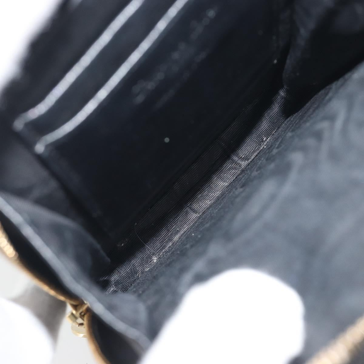 Christian Dior Lady Dior Phone Holder on Chain Cannage Quilt Lambskin, Black, Leather, Shoulder Bag