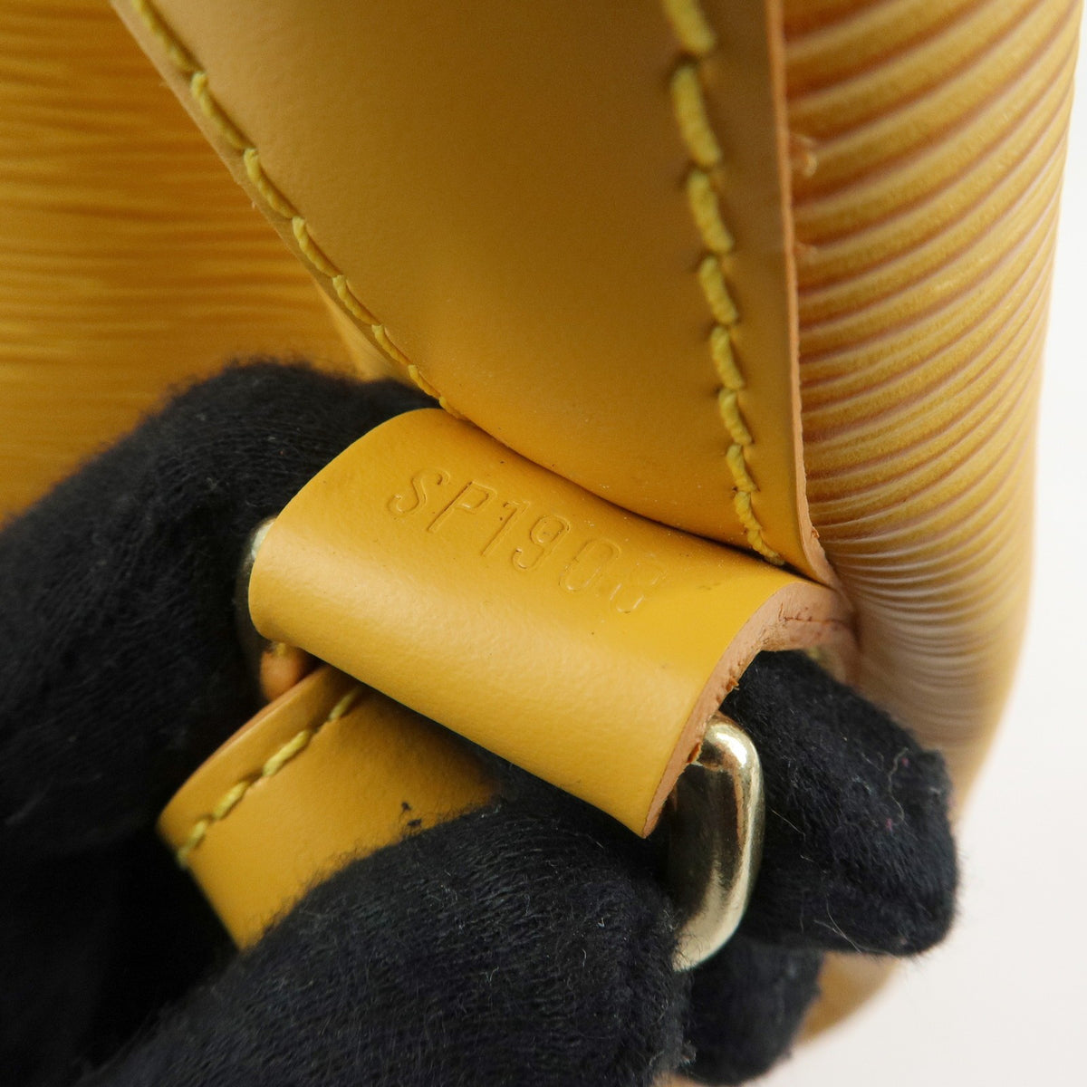 Louis Vuitton Noe Epi Leather, Yellow, Leather, Shoulder Bag