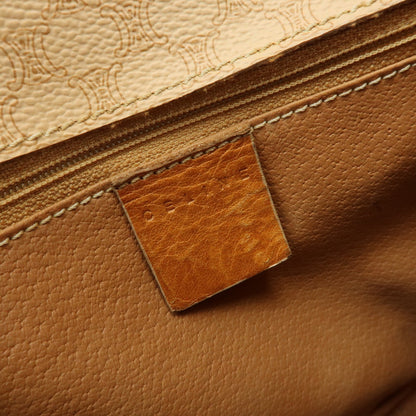 Celine Macadam Canvas and Leather, Beige, PVC, Tote Bag