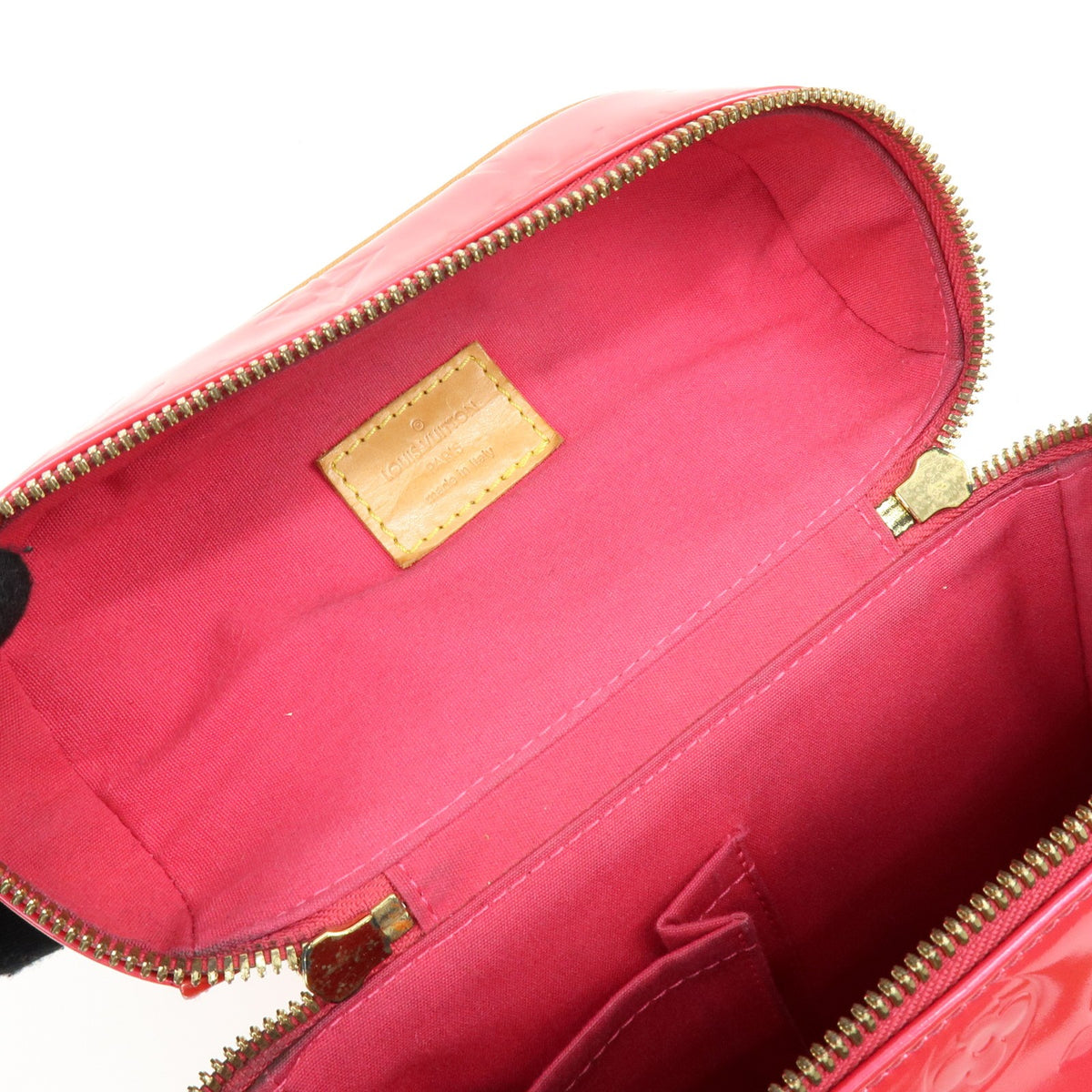 Louis Vuitton Sullivan Monogram Vernis, Pink, Patent Leather, Shoulder Bag