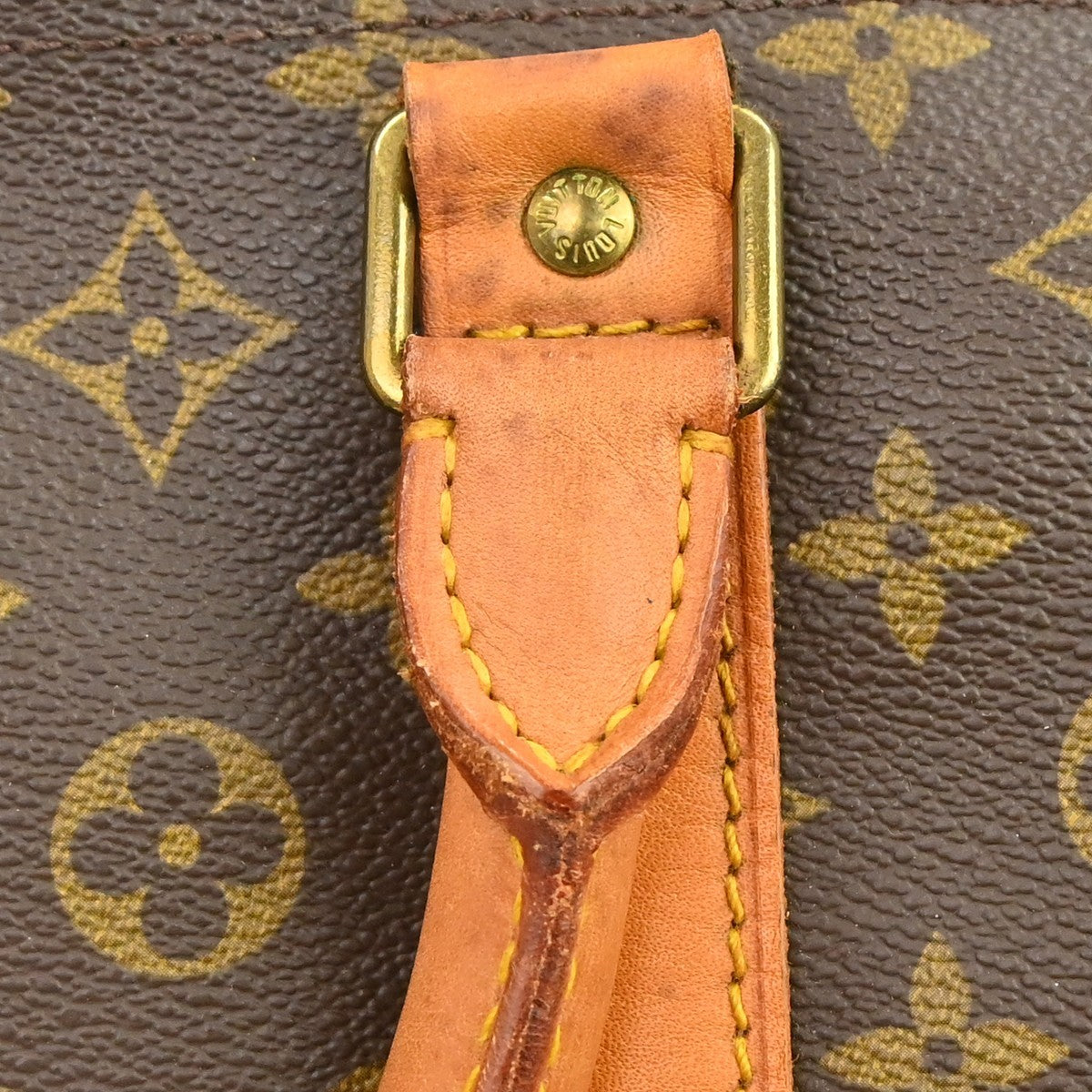 Louis Vuitton Keepall Monogram, Brown, Canvas, Travel Bag