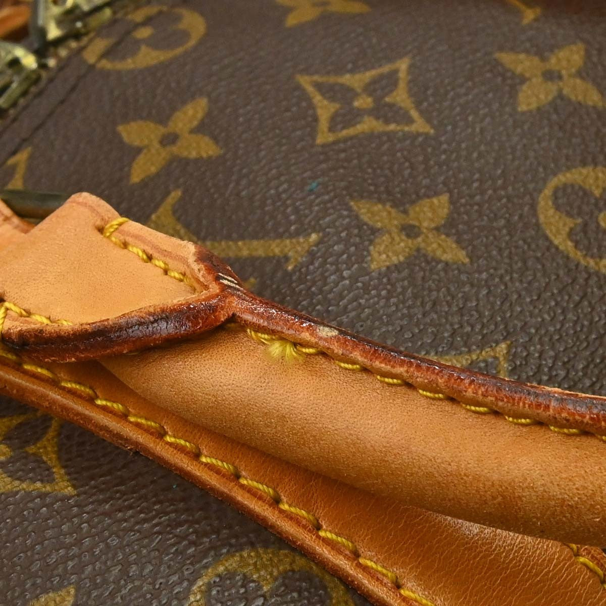 Louis Vuitton Keepall Monogram, Brown, Canvas, Travel Bag