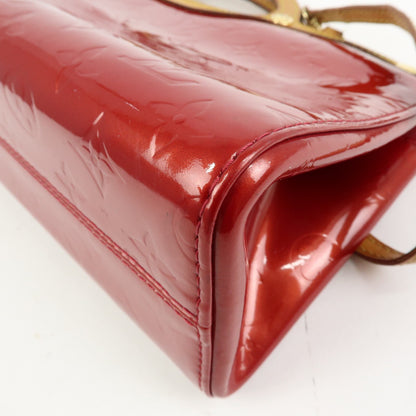 Louis Vuitton Roxbury Drive Monogram Vernis, Red, Patent Leather, Handbag