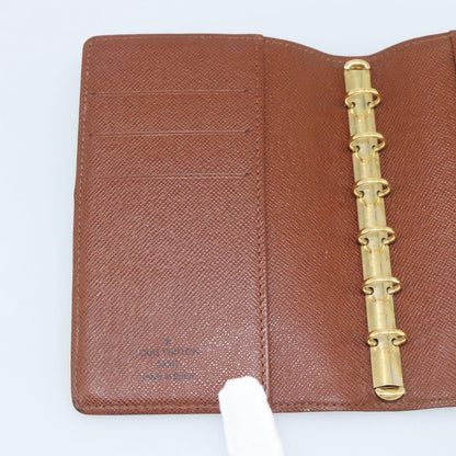 Louis Vuitton Agenda Cover Monogram Canvas, Brown, Canvas, Wallet