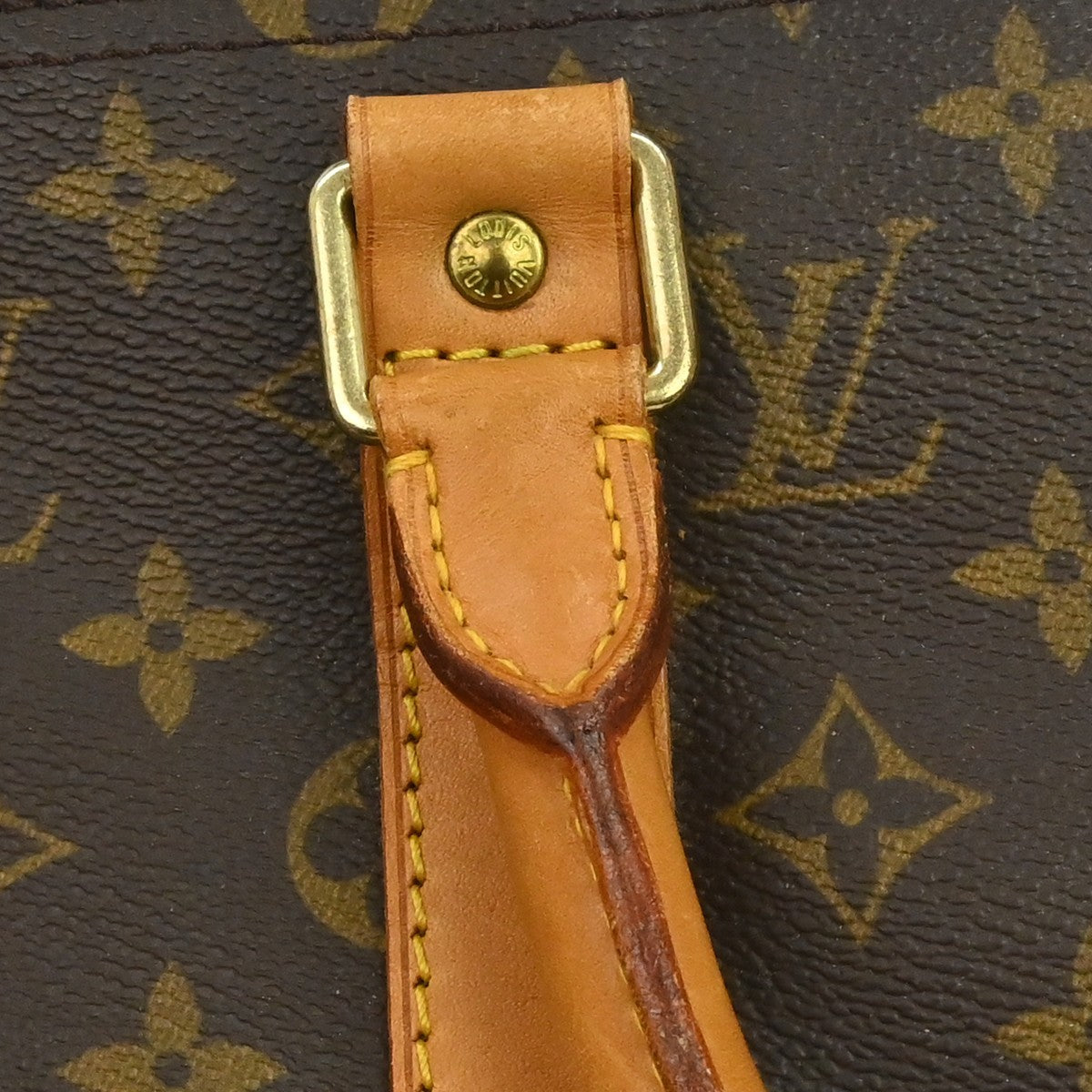 Louis Vuitton Keepall Monogram, Brown, Canvas, Travel Bag