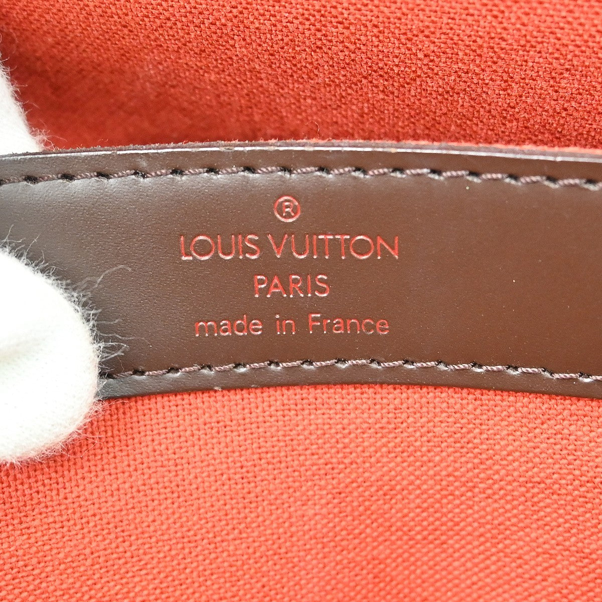 Louis Vuitton Naviglio Damier Ebene, Brown, Canvas, Shoulder Bag