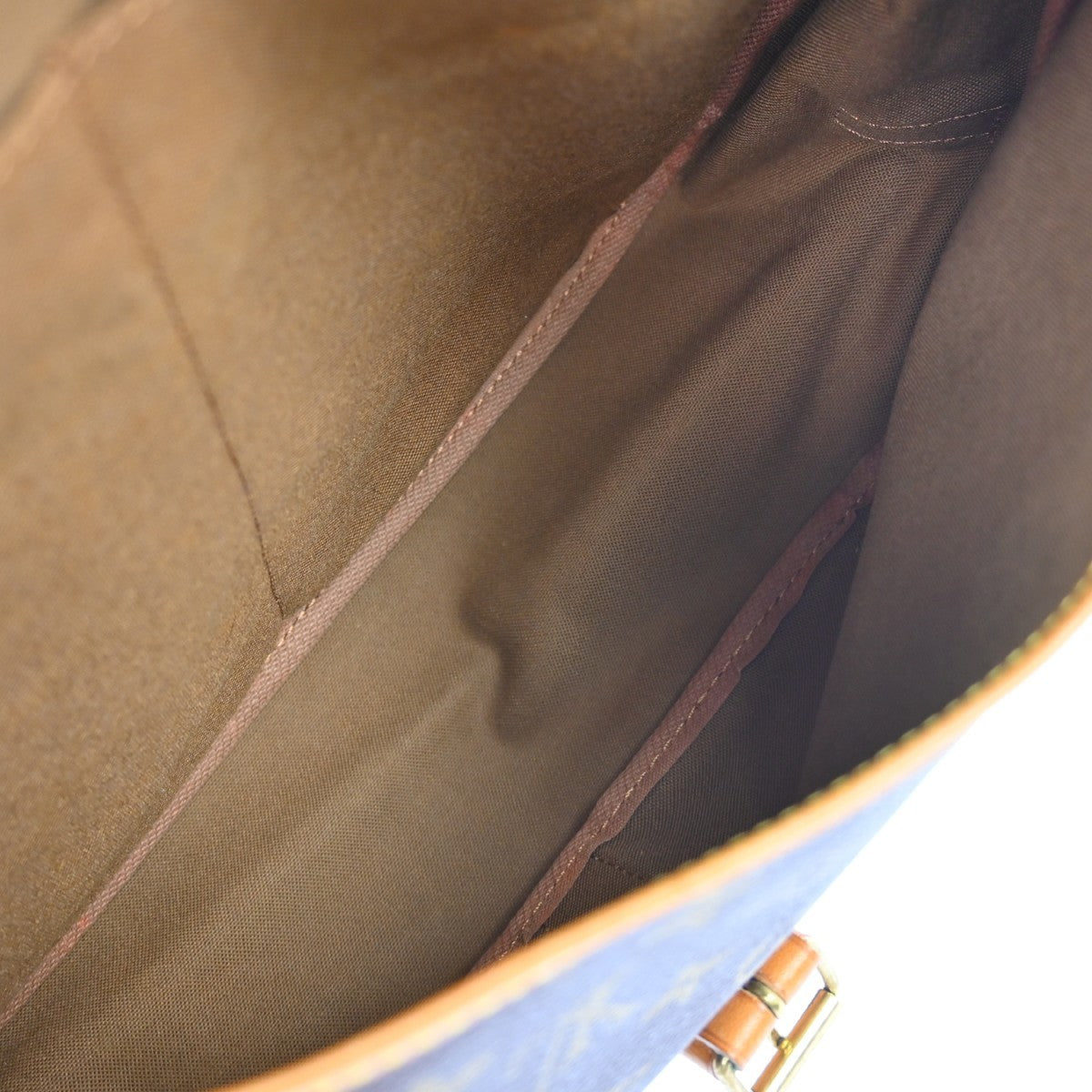 Louis Vuitton Saumur Monogram Canvas, Brown, Canvas, Shoulder Bag