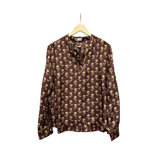 Momoni Blouse Top 46 IT Brown