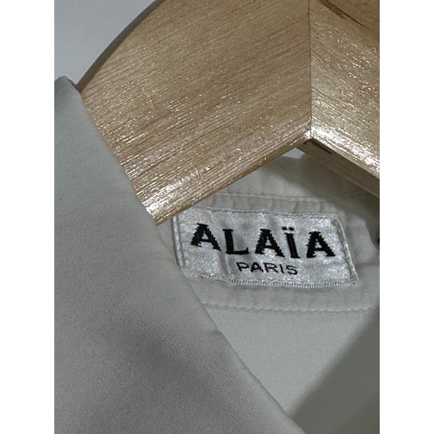 ALAIA Button Down Shirt White M