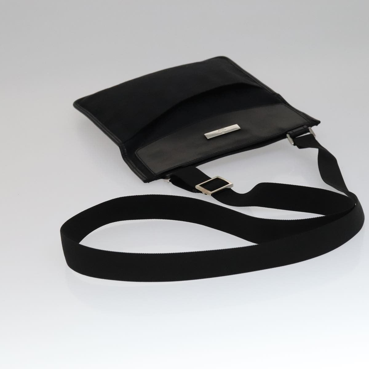 Gucci Shoulder Canvas, Black, Canvas, Shoulder Bag