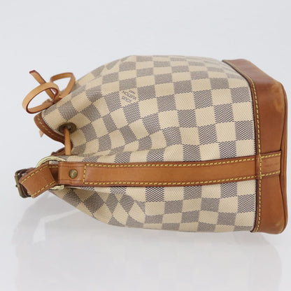 Louis Vuitton Noe Damier Ebene, Beige, Canvas, Shoulder Bag