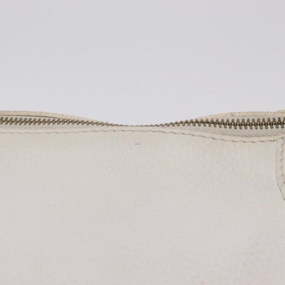 Celine Handbag Leather, White, Leather, Handbag