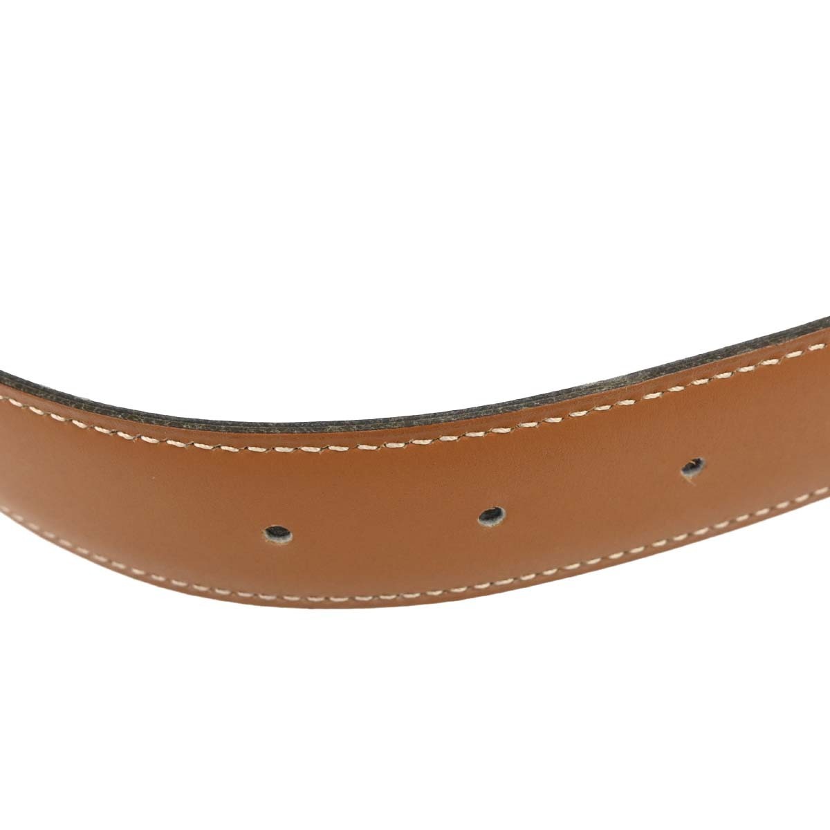 Hermes Constance Reversible Belt Leather, Black, Leather, Belt