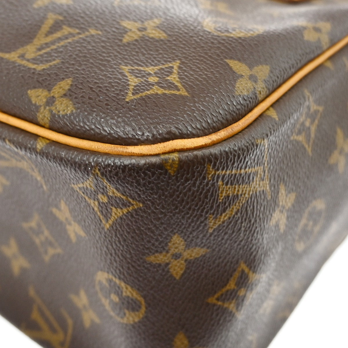 Louis Vuitton Vivacite Monogram Canvas, Brown, Canvas, Shoulder Bag
