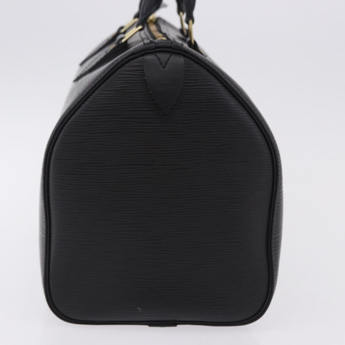Louis Vuitton Speedy Epi Leather, Black, Leather, Handbag