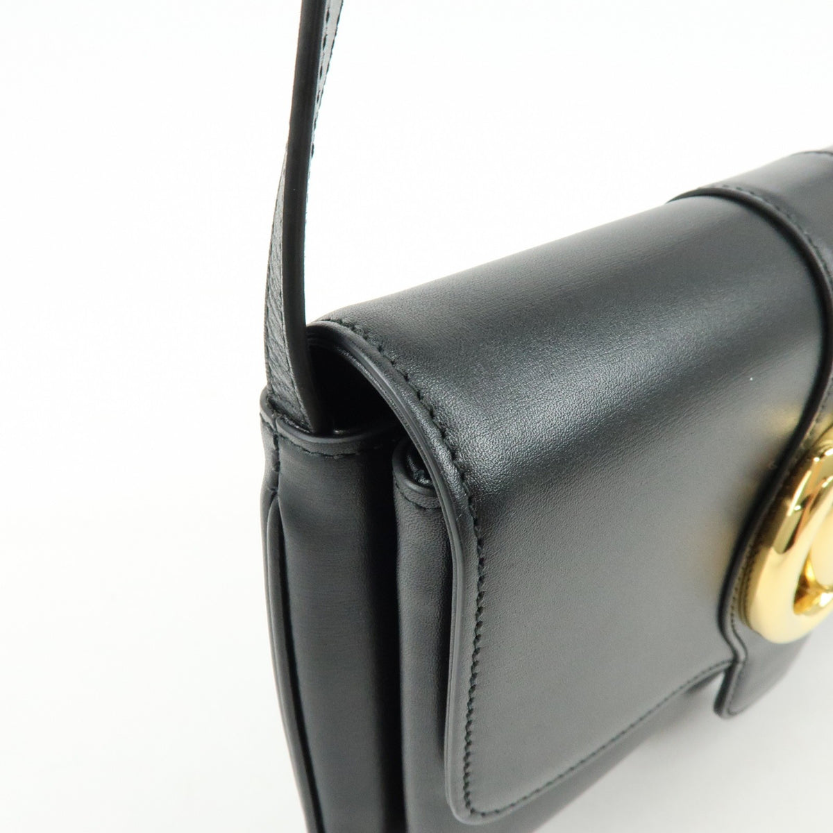 Gucci Arli Leather, Black, Leather, Shoulder Bag