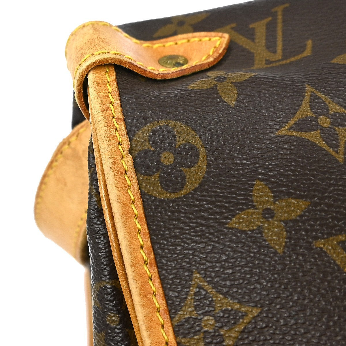 Louis Vuitton Saumur Monogram Canvas, Brown, Canvas, Shoulder Bag