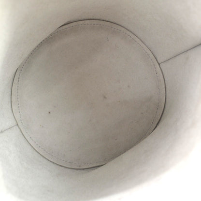 Celine Big Bag Bucket Leather, Gray, Leather, Handbag