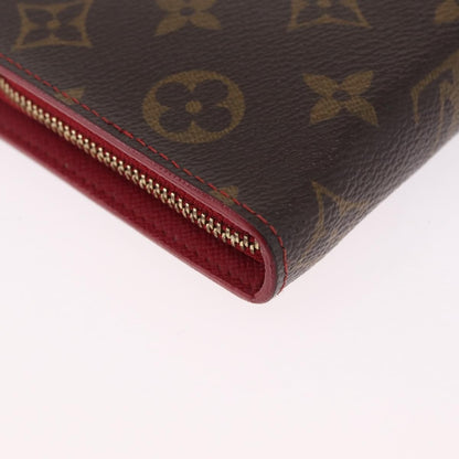 Louis Vuitton Porte-Monnaie Zippy Limited Edition Monogram Cerises, Red, Canvas, Wallet