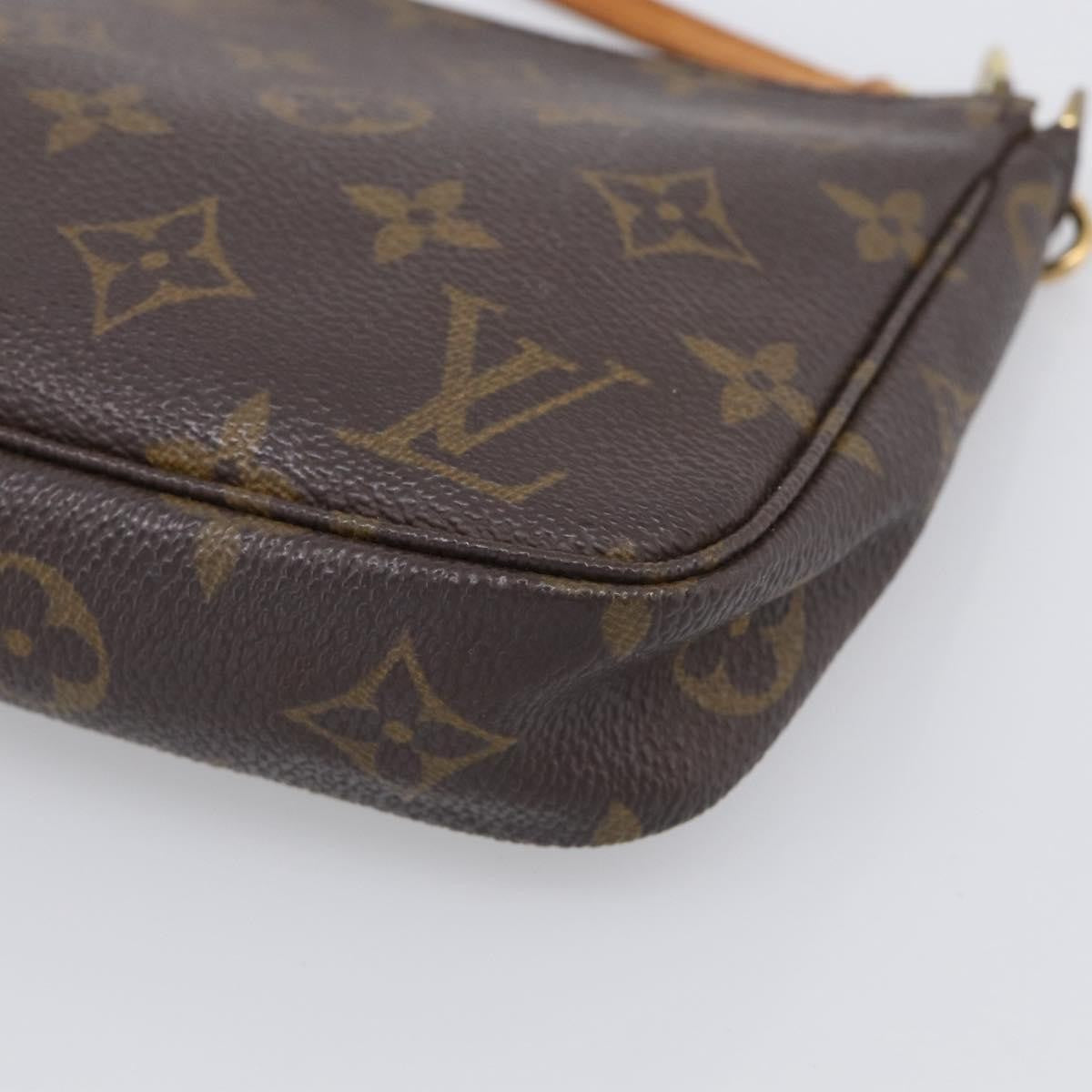 Louis Vuitton Pochette Accessoires NM Monogram Canvas, Brown, Canvas, Clutch