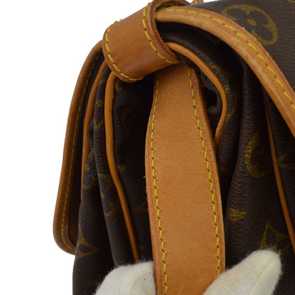 Louis Vuitton Saumur Monogram Canvas, Brown, Canvas, Shoulder Bag