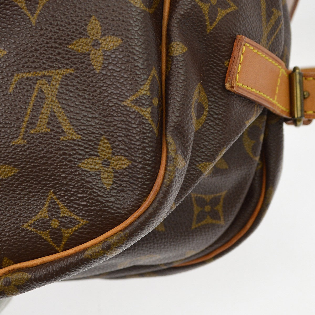 Louis Vuitton Saumur Monogram, Brown, Canvas, Shoulder Bag
