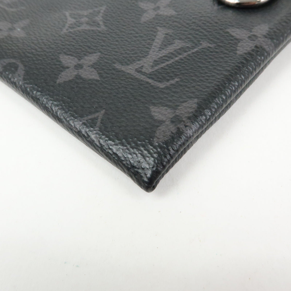 Louis Vuitton Discovery Pochette Monogram Eclipse Canvas, Black, Canvas, Clutch