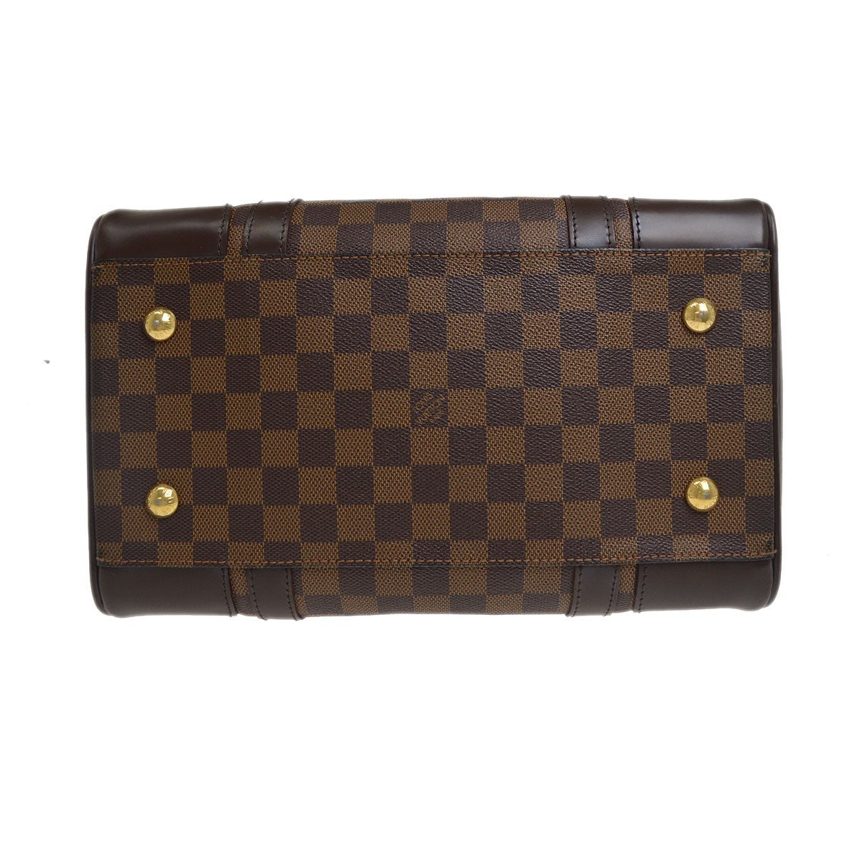 Louis Vuitton Berkeley Damier, Brown, Canvas, Handbag