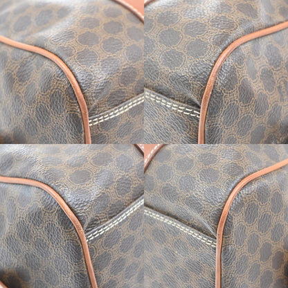 Celine Macadam Macadam with leather, Brown, PVC, Handbag