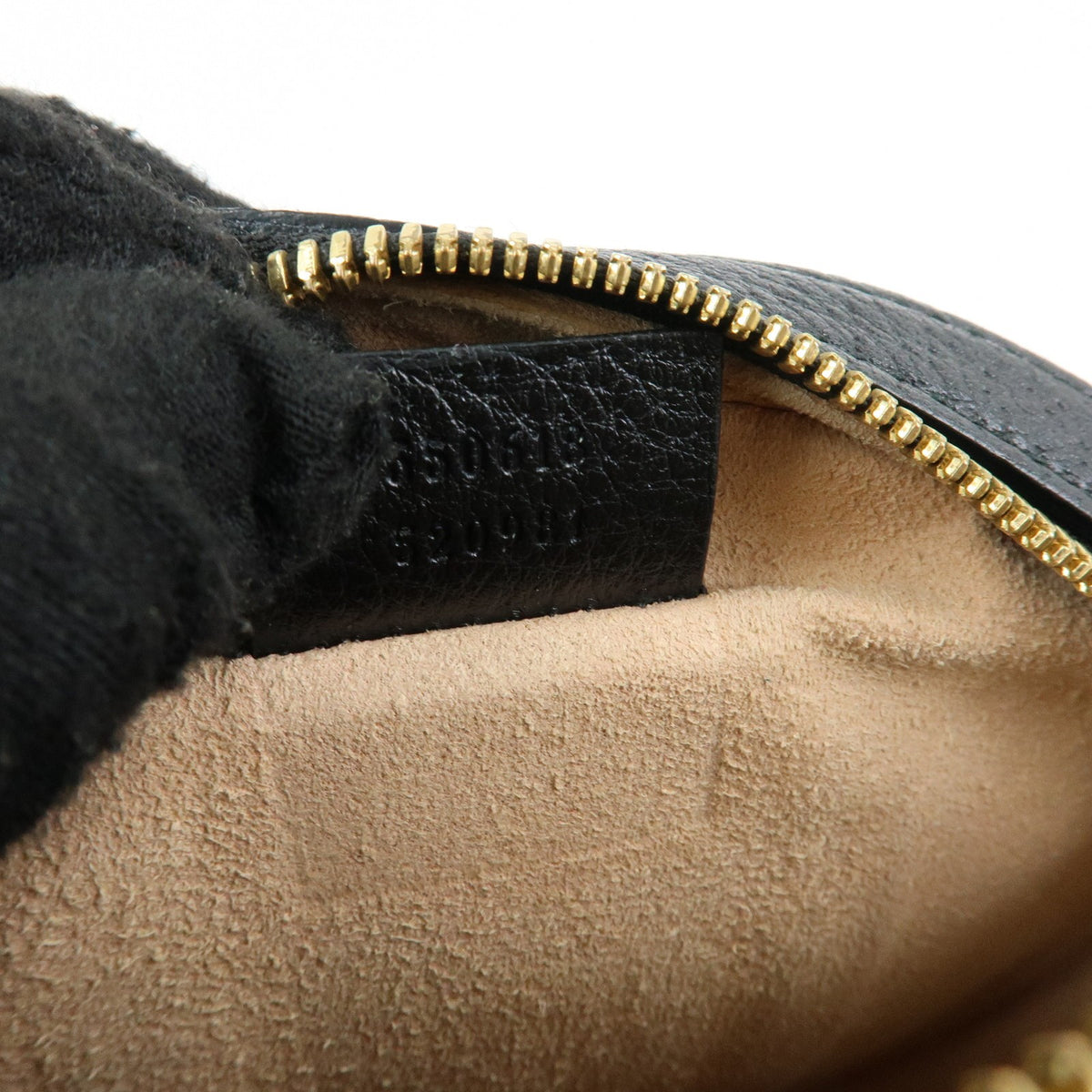 Gucci Ophidia Round Leather, Black, Leather, Shoulder Bag