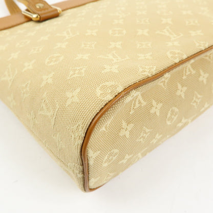 Louis Vuitton Lucille Mini Lin, Beige, Canvas, Handbag
