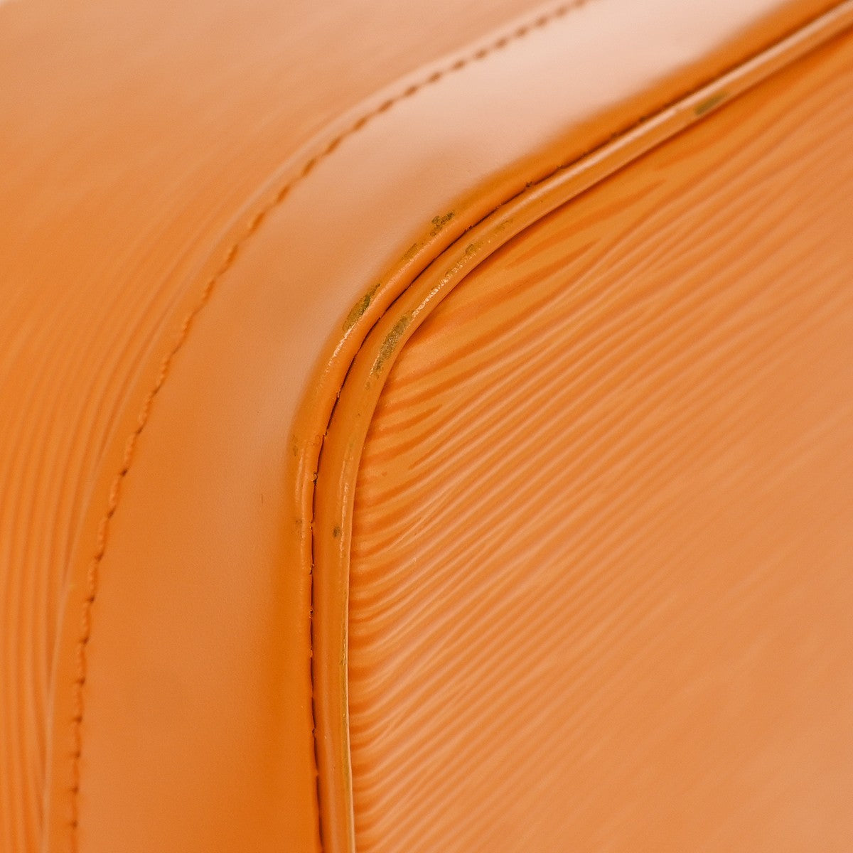 Louis Vuitton Alma Epi Leather, Orange, Leather, Handbag