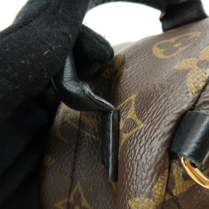 Louis Vuitton Palm Springs Monogram Canvas, Brown, Canvas, Backpack