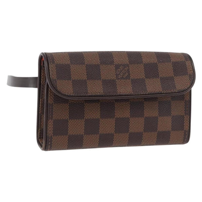 Louis Vuitton Florentine Waist Monogram Canvas, Brown, Canvas, Clutch