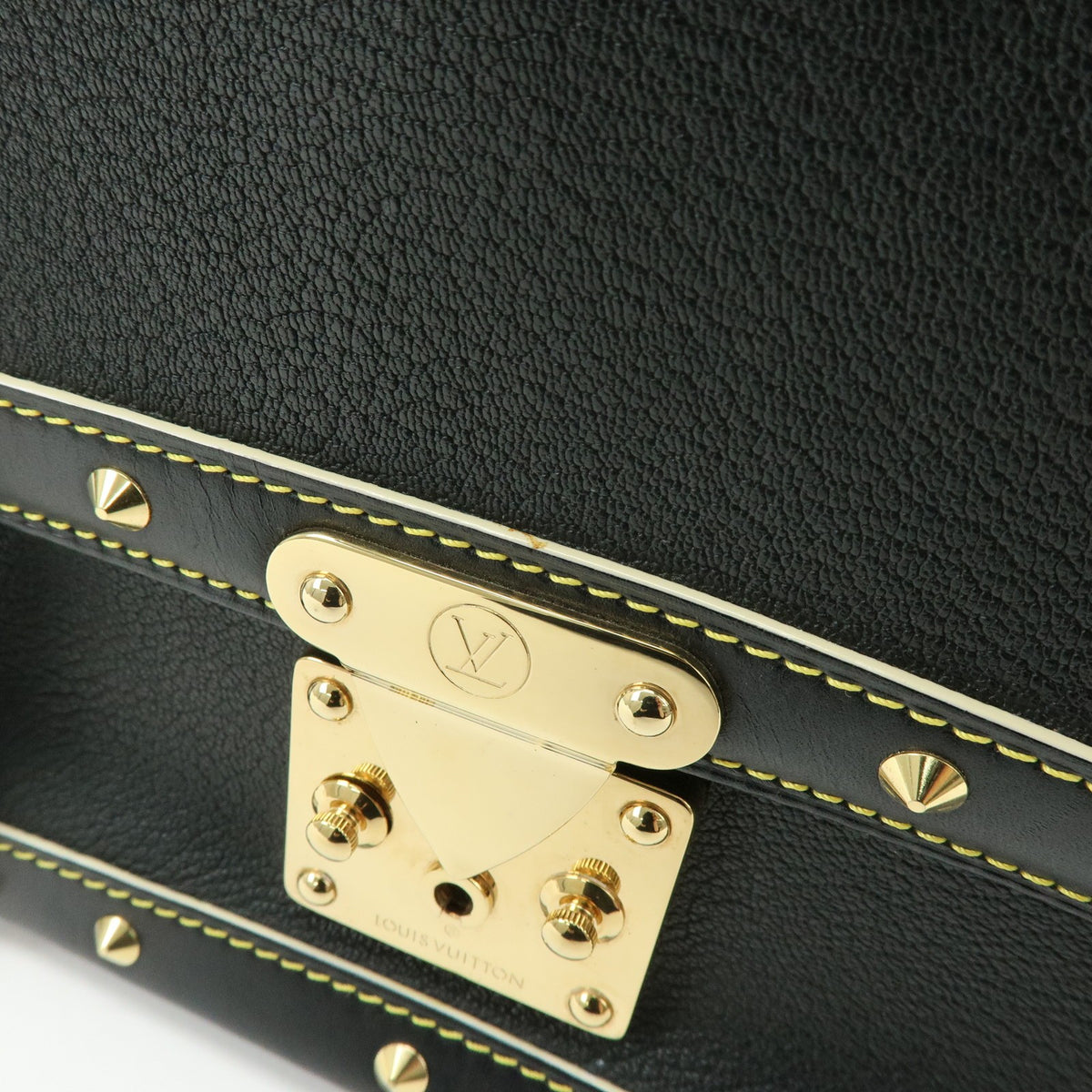 Louis Vuitton Suhali Le Talentueux Leather, Black, Leather, Handbag